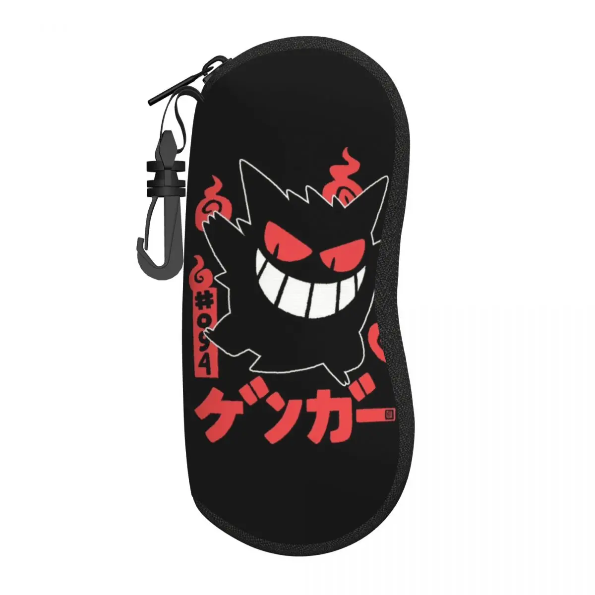 

Monster Ghost Gengar Evil Smile Eyeglass Glasses Case Women Men Soft Japanese Anime Sunglasses Protective Box