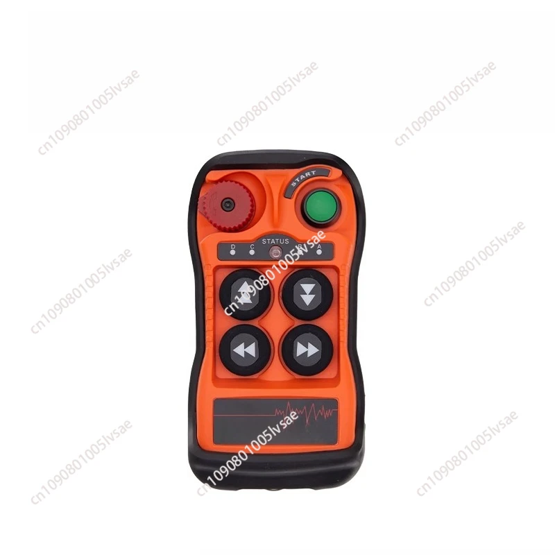 Guindaste de controle remoto industrial, talha elétrica, controle remoto, transmissor de condução, receptor, interruptor de alça q400 dc12v