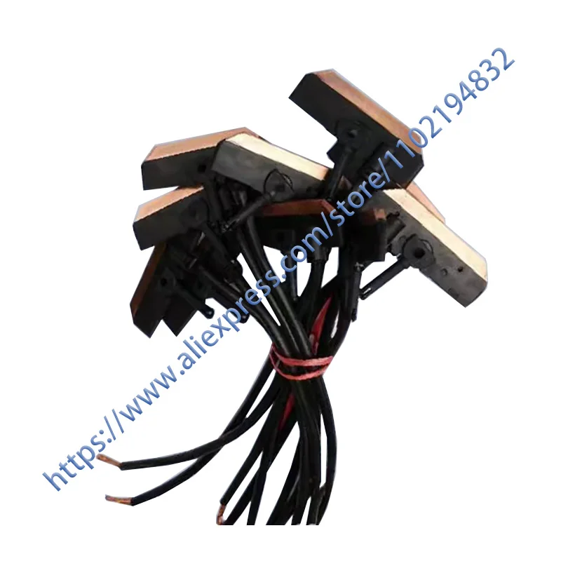 10 pieces of KY-3906 KY-3903 double arm frame carbon brush collector KYEC-60A carbon brush, seamless carbon brush collector