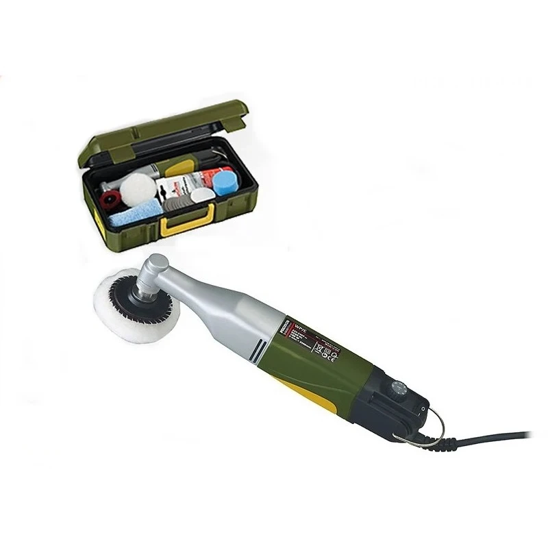 

WP/E No.28660 220-240V 100W, 800-2500rpm, Long Neck Angle Grinding and Polishing Machine