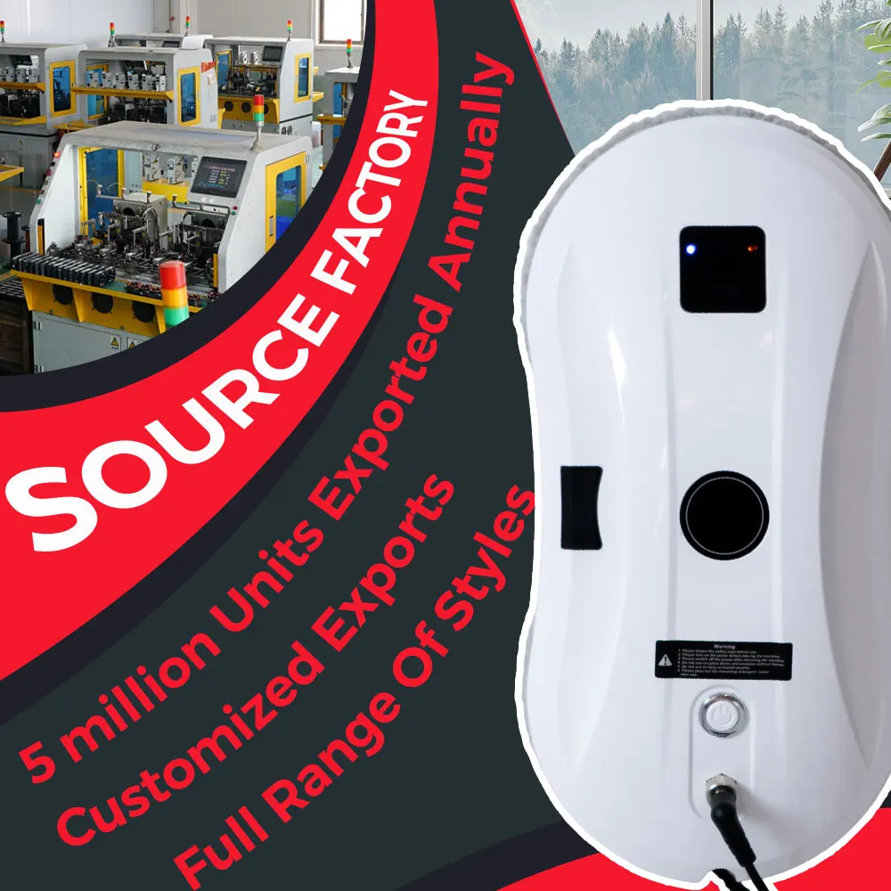 

Factory Wholesale Window Cleaning Robot Deep Cleaning Automatic Window Cleaning Robot Smart Glass Window Cleaner for Household