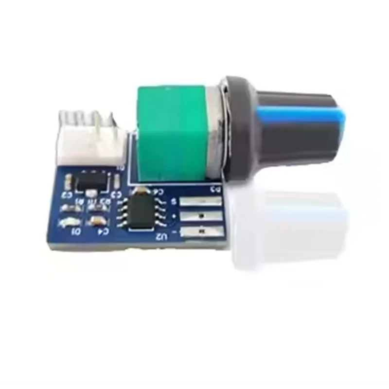 Computer case fan speed controller PWM speed controller 12V single channel 4-pin low-power mute