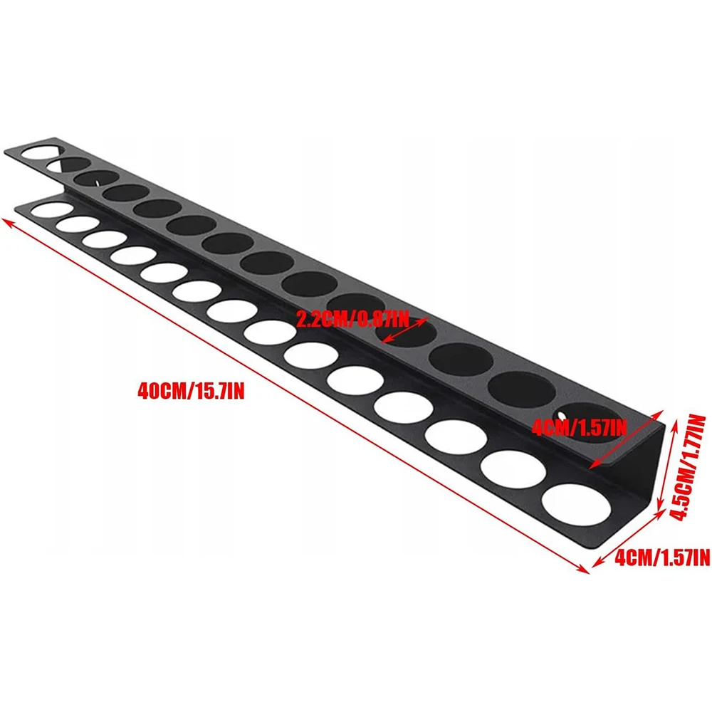 Screwdriver Rack Wall Mount For 14 Screwdrivers Organizer Storage Organizer Screwdriver Rack Tool Rack Pliers Holder Tool