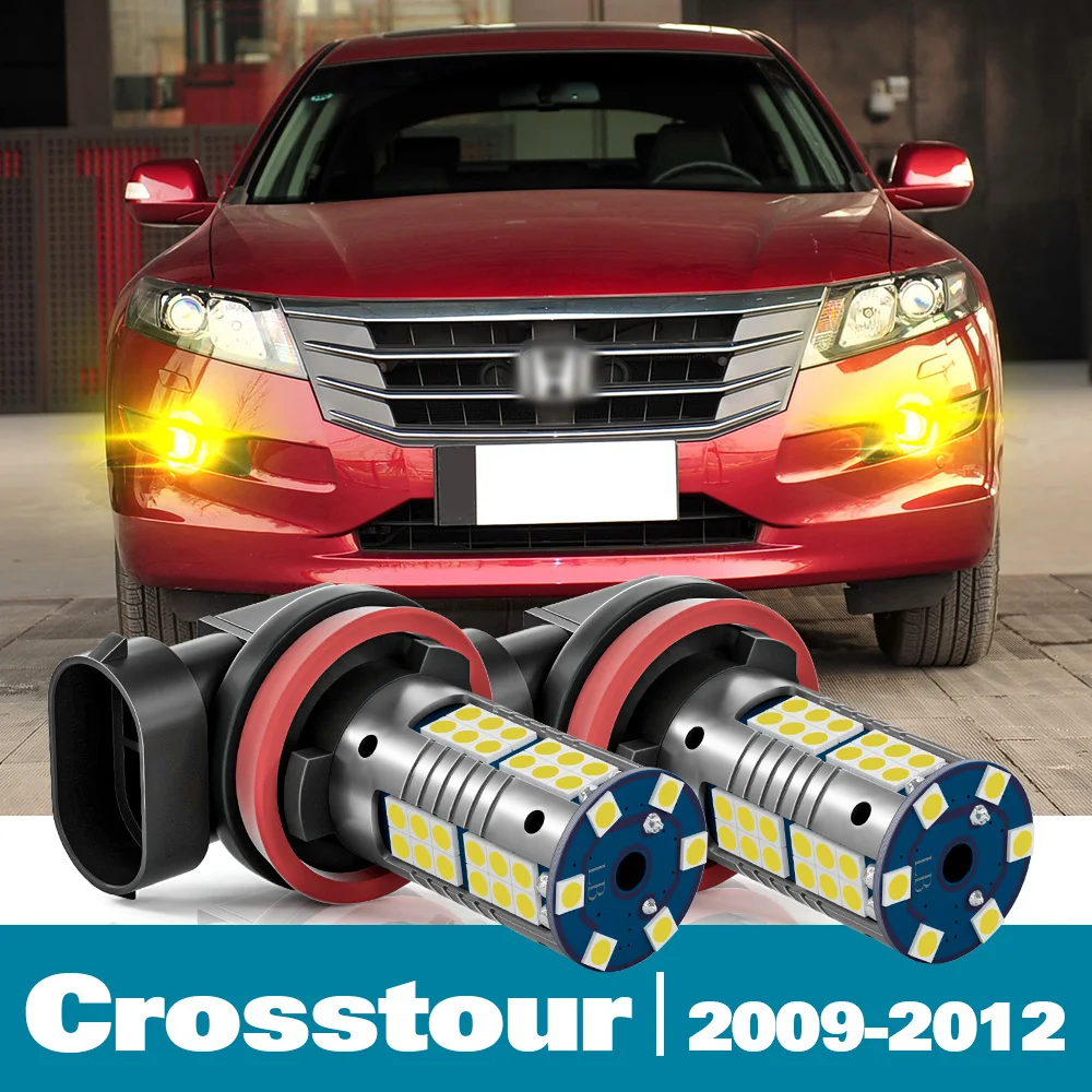 

2pcs LED Front Fog Light For Honda Crosstour Accessories 2009-2012 2010 2011