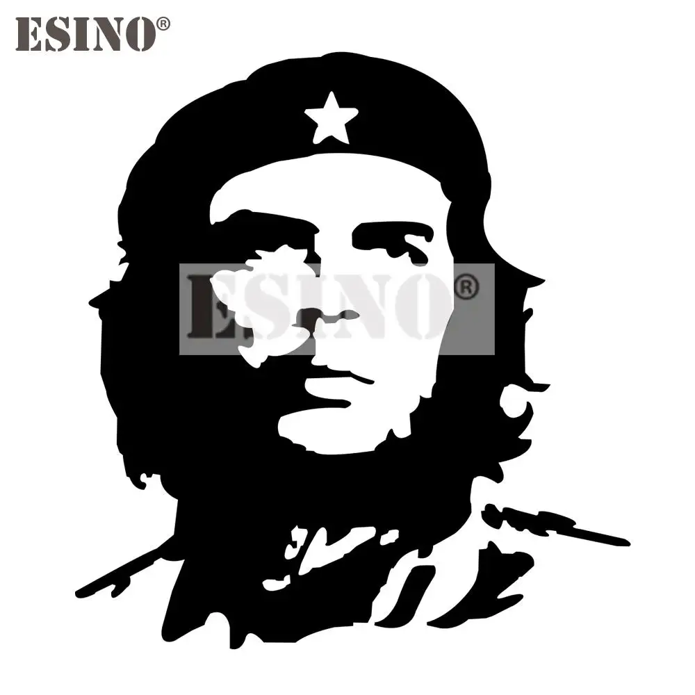 

Car Styling Classic Hero Che Guevara PVC Carving Waterproof Decorative Sticker Car Bumper Glass Body Pattern Vinyl Decal