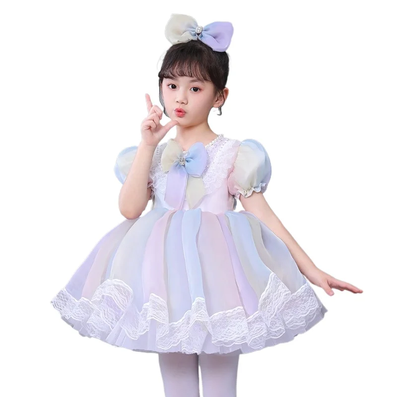 Vestido de Ballet de verano para niñas ballet dress dance costume trajes  Ballet para baile leotardo Ropa  baile para niñas