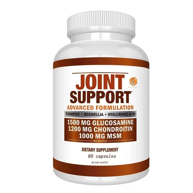 

60 Capsules Containing Glucosamine Chondroitinand Turmerictosupport Joint Health Activity and High Cartilage Absorption Formula