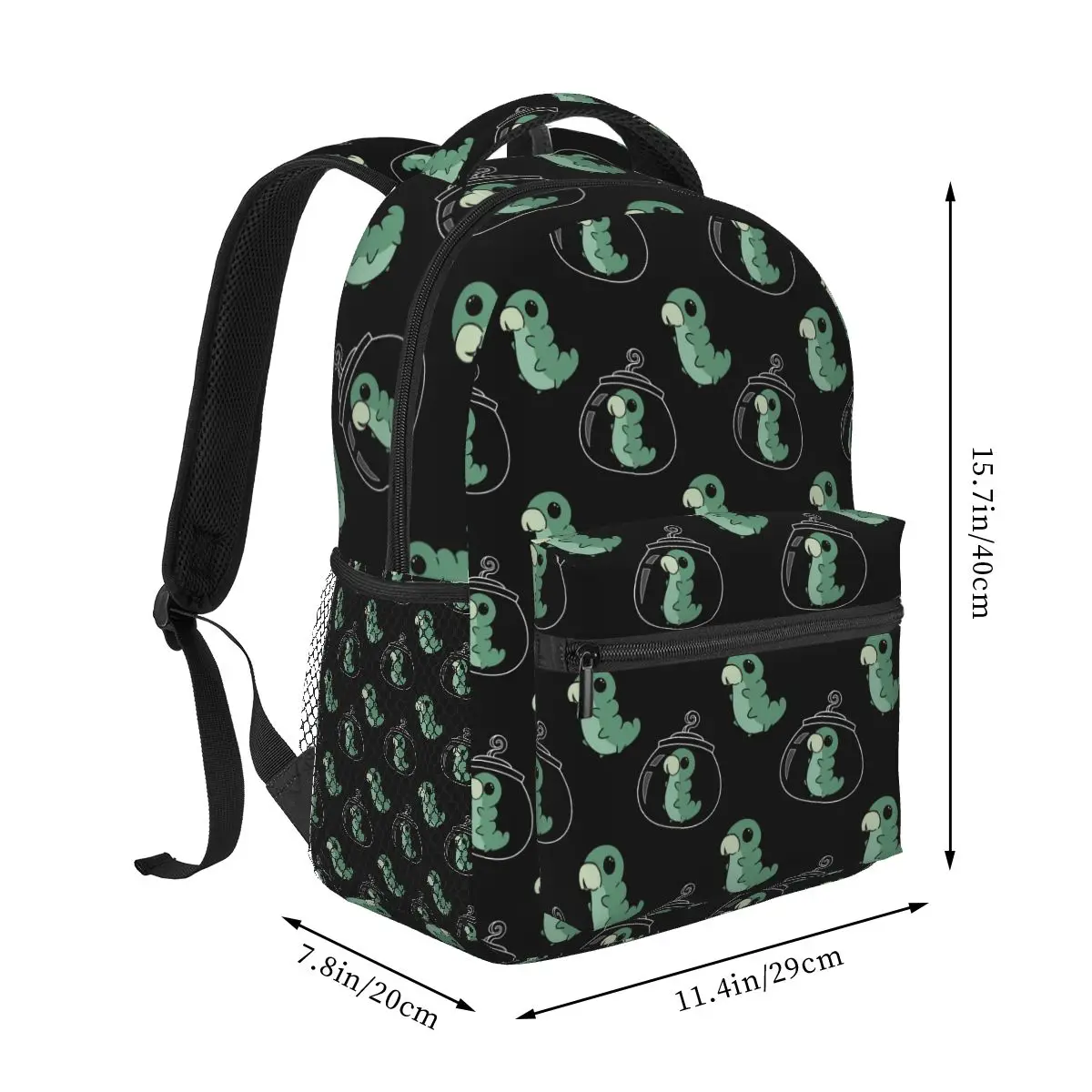Hollow Knight Grub Pattern Backpack Student Boys Girls BookBag Children School Bag Computer Shoulder Bags for Men Women