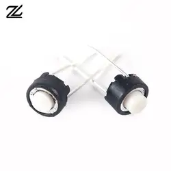 50pcs Tact Switch White Black Touch Switch 6*6*5mm DIP Tactile Push Button Micro Switch