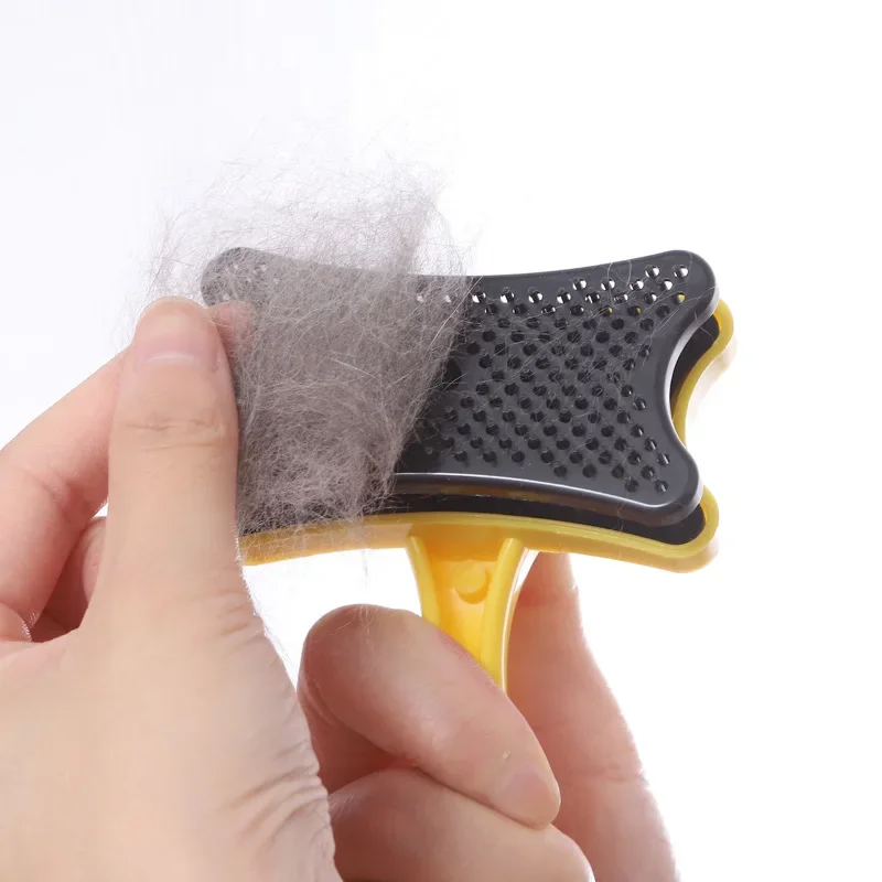 Pet Self-cleaning Comb Professional Comb for Dogs Cat Hair Grooming Slicker Comb Gilling Brush Pet Accessories Dog Cat Combs