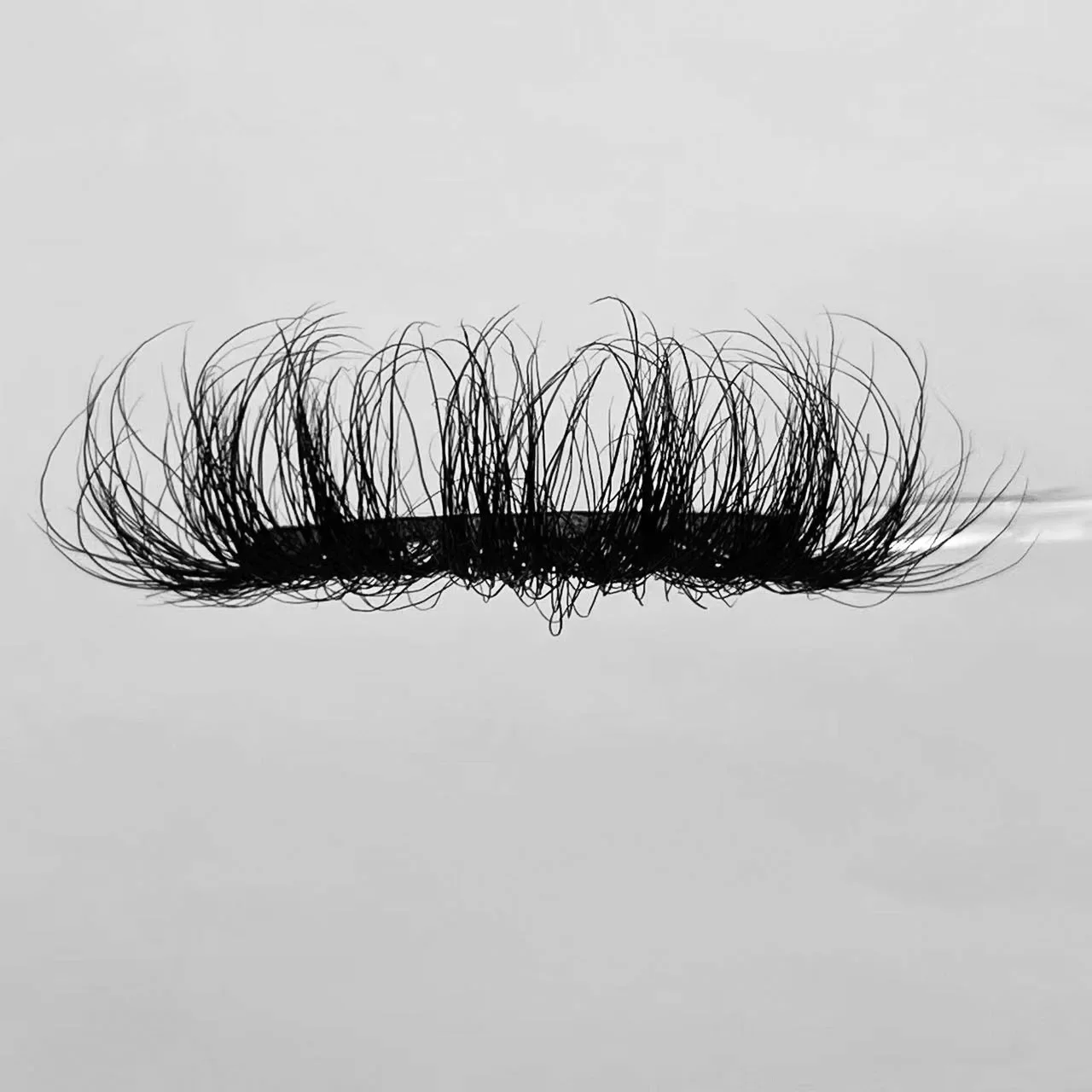 Deep D Curl Eyelashes 25mm Russian Volume Full Strip Mink Lashes Extension Lashes3d Wholesale Vendor