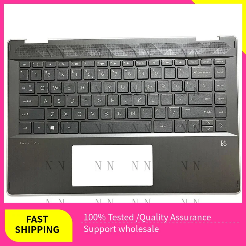 

YUZG Keyboard For HP Pavilion X36014-DH TPN-W139 Palmrest Cover No-Backlit M35769-001