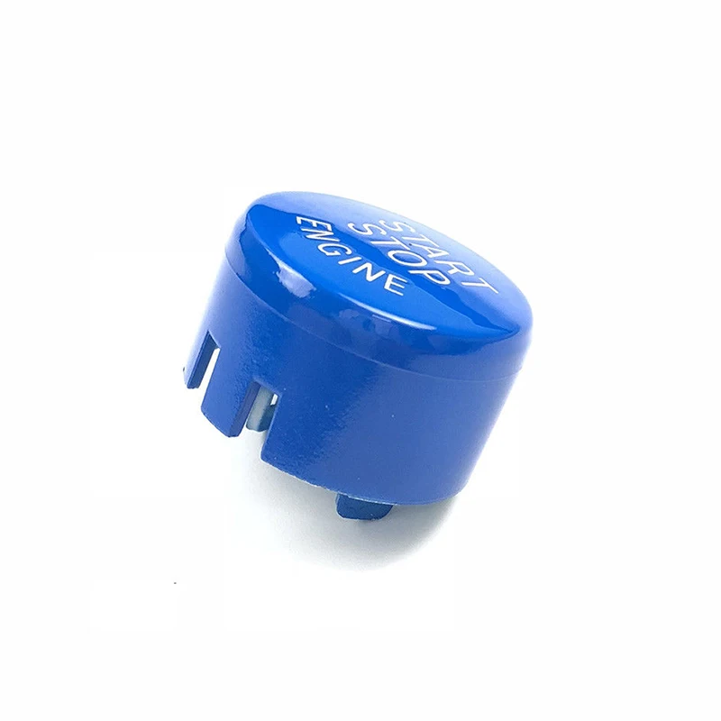 Engine Switch For BMW F20 F30 F10 F01 F25 F26 F15 F16 Replacement Button Cover Blue Start Stop ABS New Sale Stock