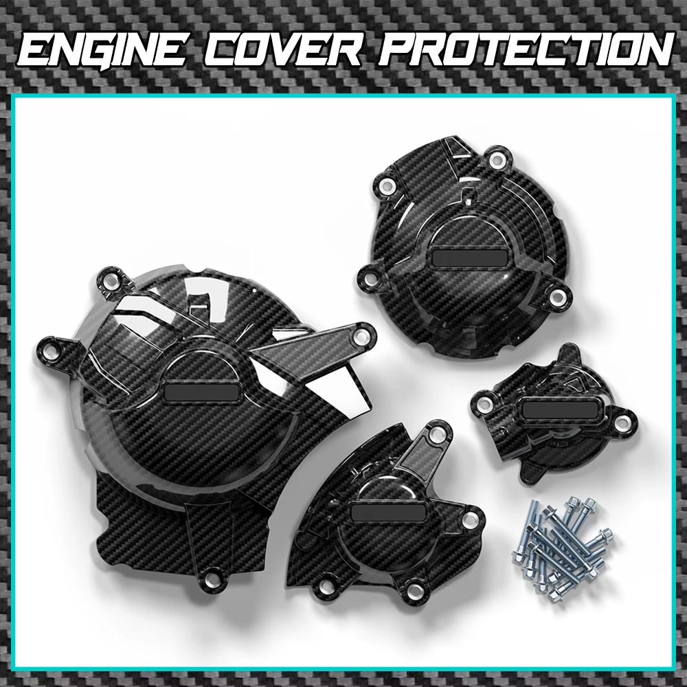 Motorcycle Parts For GSX-R1000(R) L7-M2 Motorcycle Engine Protection Cover Pulse Timing Clutch Alternator Cover Protective Case