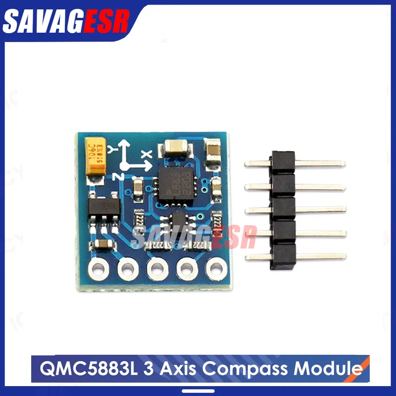 HMC5883 GY-271 3V-5V Triple Axis Tri-axis 3 Axis Compass Magnetometer Sensor Module Board HMC5883L For Imported chips