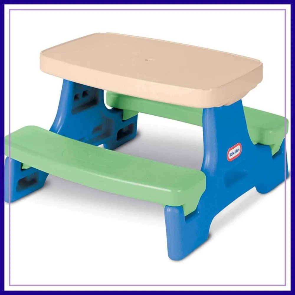 

Kids Play Table with Storage, 18 Months to 5 Years, Easy Assembly