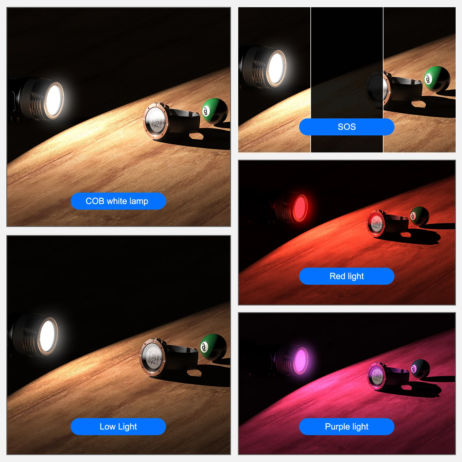 Searogs-فلاش كاميرا مقاوم للماء ، MK-02 ، 60000 Lm ، IPX8 ، 100m ، الغوص تحت الماء ، التصوير الفوتوغرافي ، ملحق الإضاءة ، C15 ، MK-01