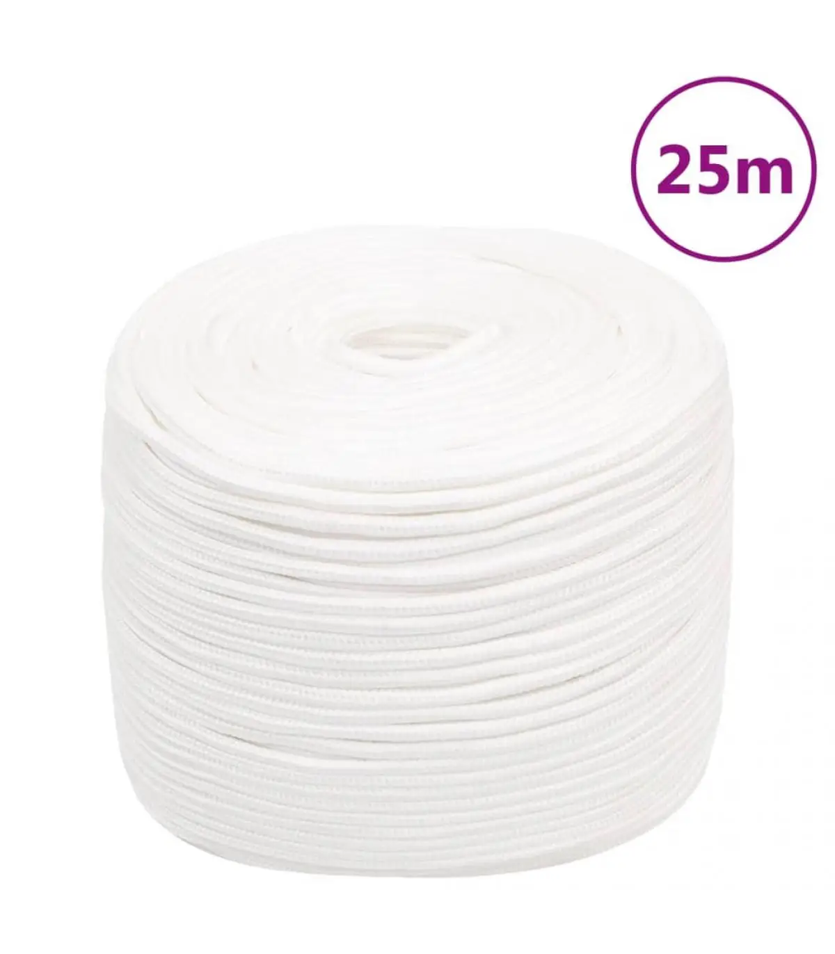 6 mm 25 m Deep White Polypropylene Ship Rope & Ropes