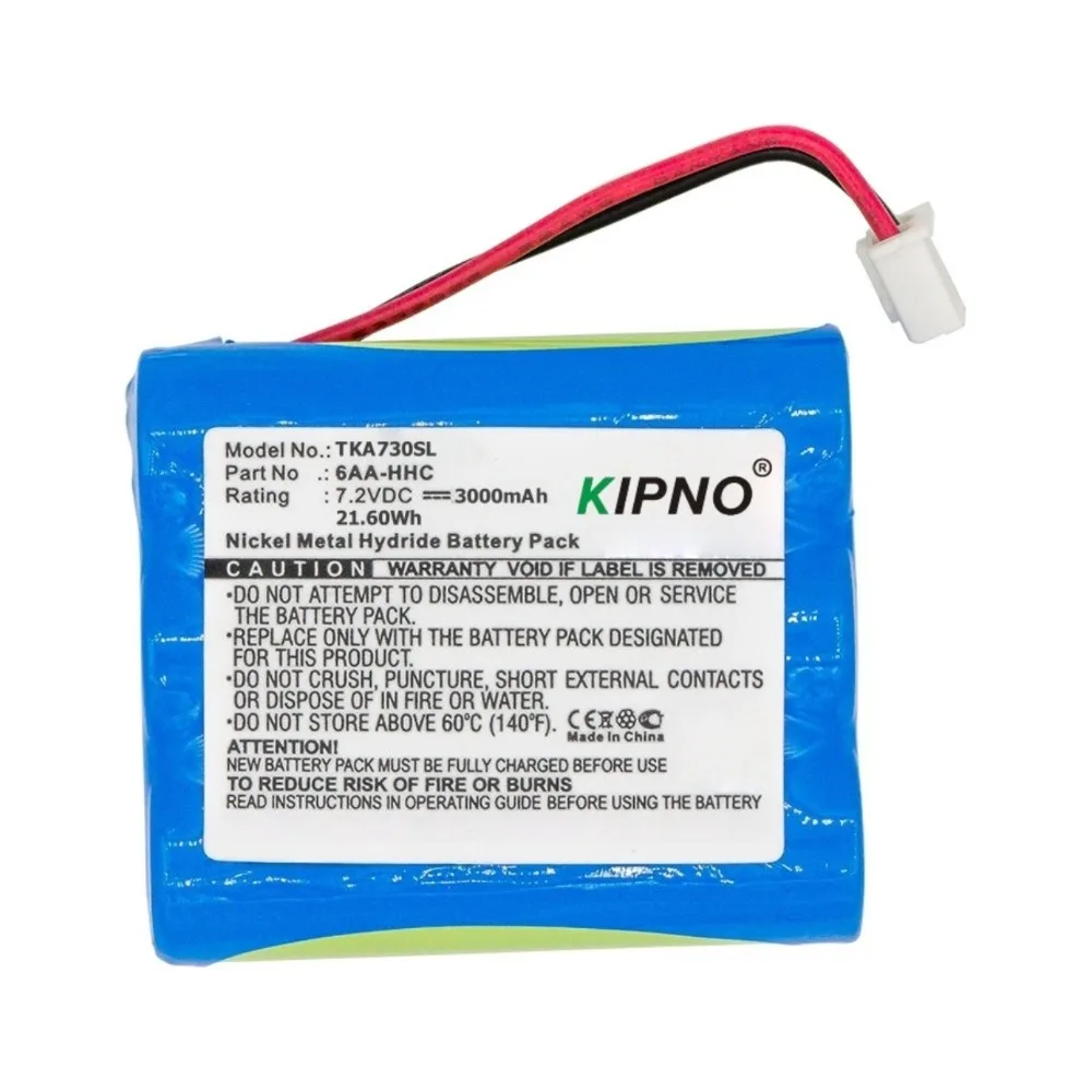 

KIPNO 7.2V 3000mAh Speaker Battery 6AA-HHC for TDK Life on Record A73 Boombox +TOOL