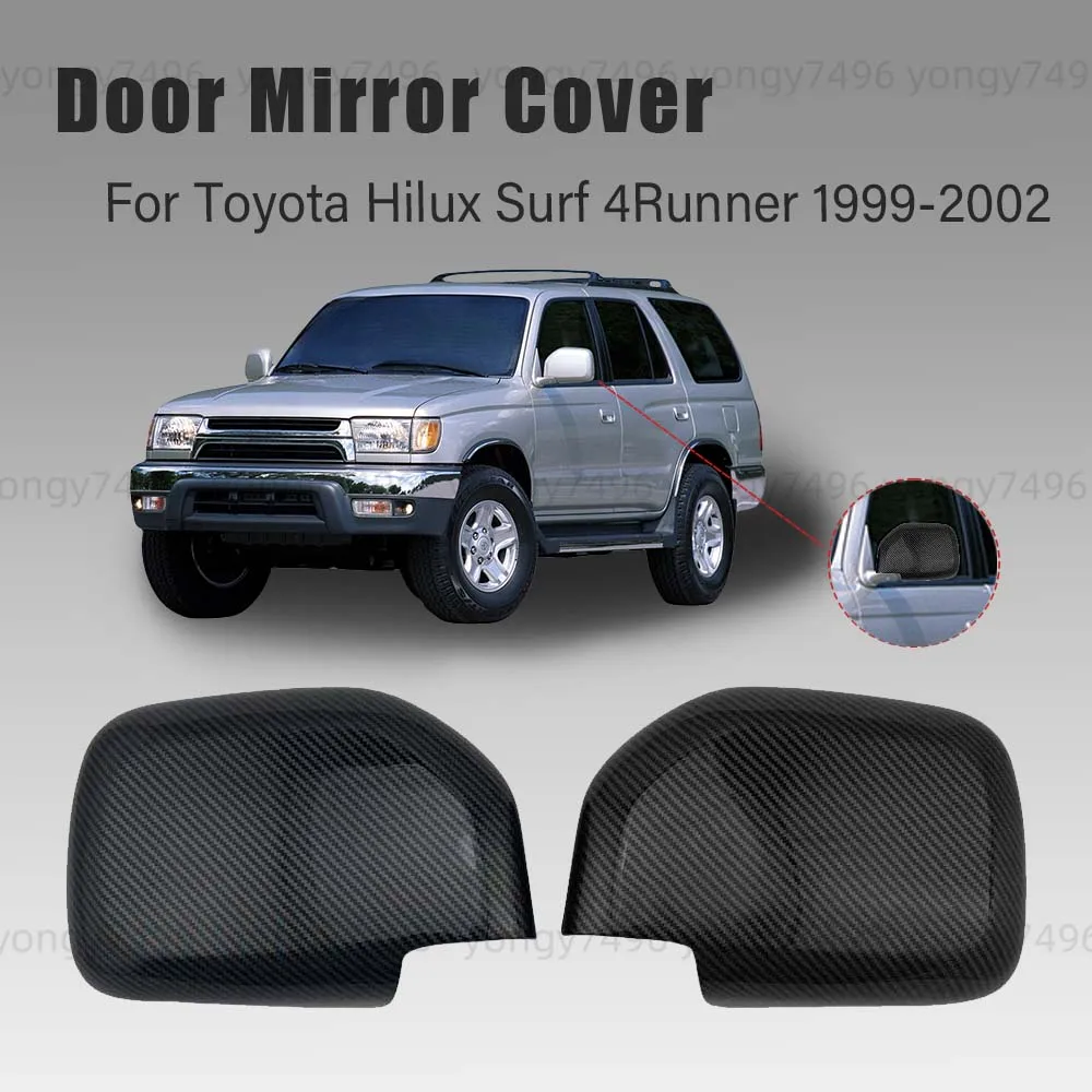 

Глянцевый черный обновленный чехол из углеродного волокна для Toyota Hilux Surf 4Runner 2000 2001 2002 2003, автомобильные аксессуары, пластик