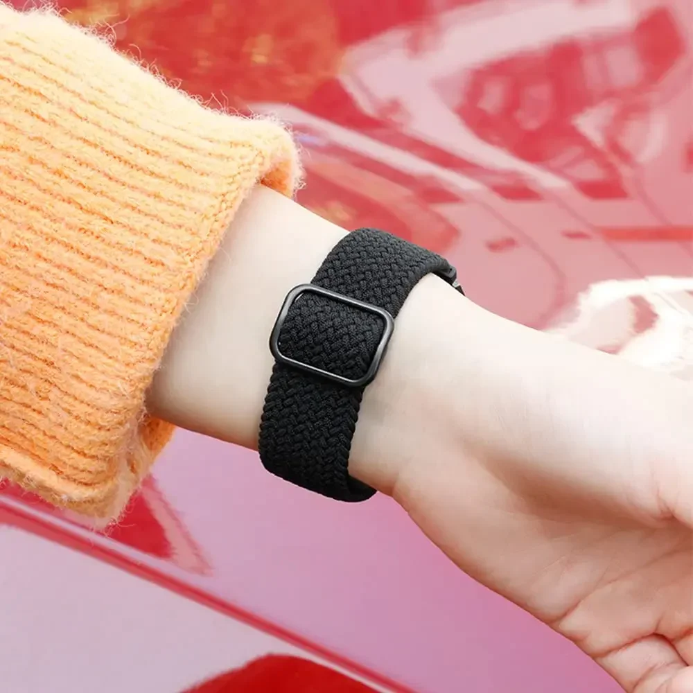 Плетеный ремешок Solo Loop для Samsung Galaxy Watch 7 Ultra 47 мм, аксессуары Correa, нейлоновый тканый браслет Galaxy Watch 7 Ultra Band