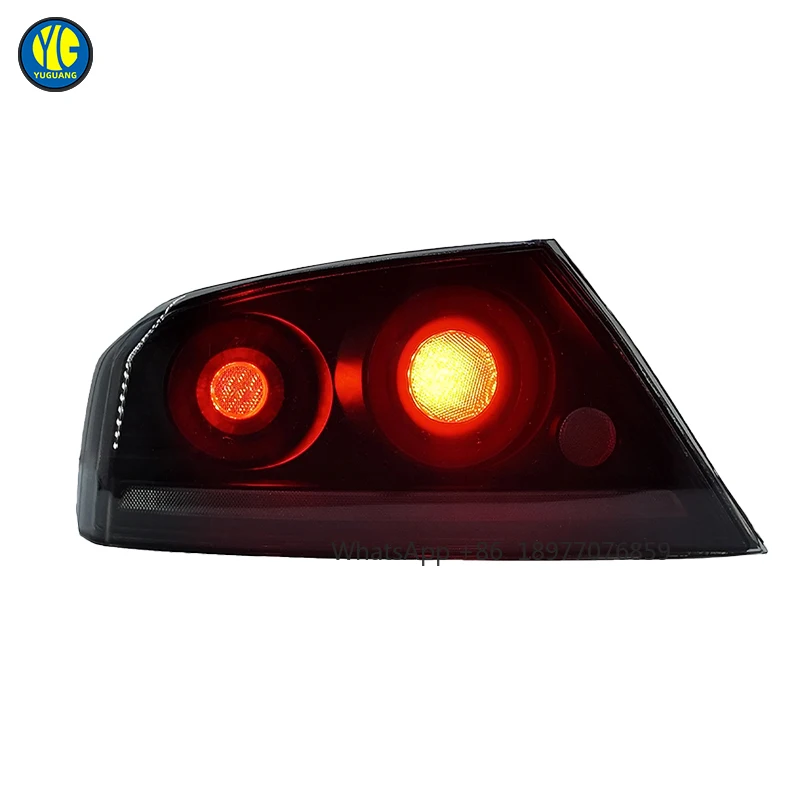 

Светодиодные задние фонари для Lancer Evo 2001-2007, обновление автомобиля, задний фонарь, стоп-сигналы и поворотники, задний фонарь