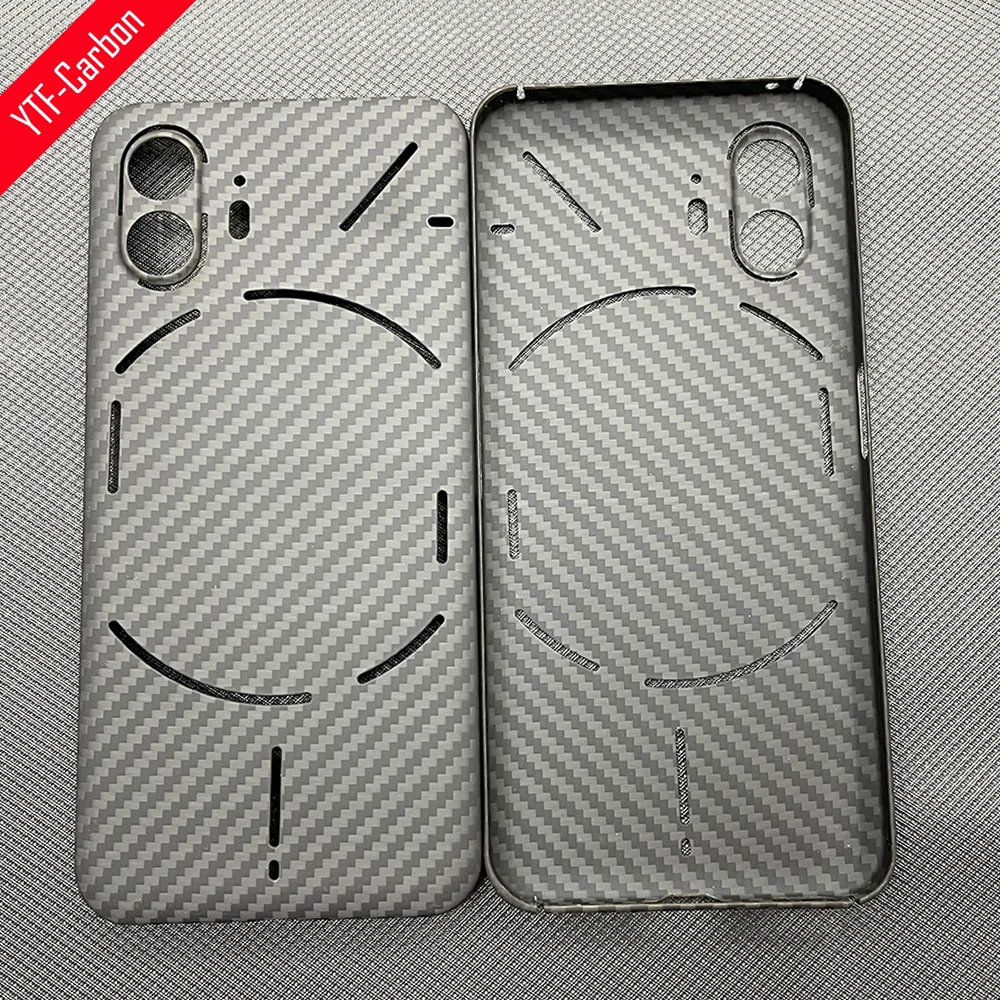 

YTF-carbon Real carbon fiber case for Nothing phone2 case Ultra-thin anti-drop aramid fiber Business hard case Nothing phone 2
