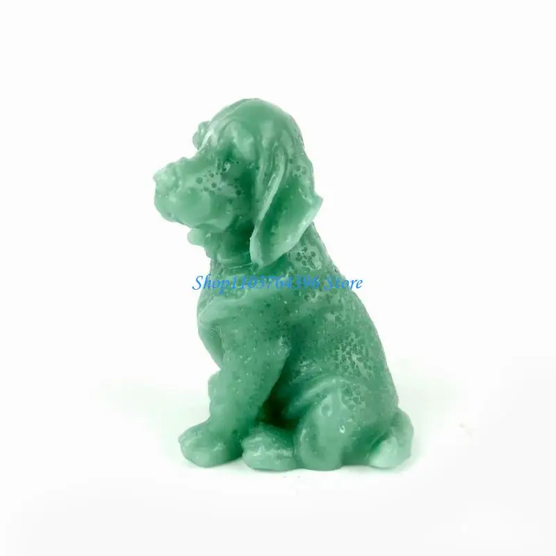 ثلاثية الأبعاد الكلب الماشية قالب من السيليكون شمعة الراتنج صنع أداة لتقوم بها بنفسك قوالب شموع الحلي اليدوية لوازم ديكورات