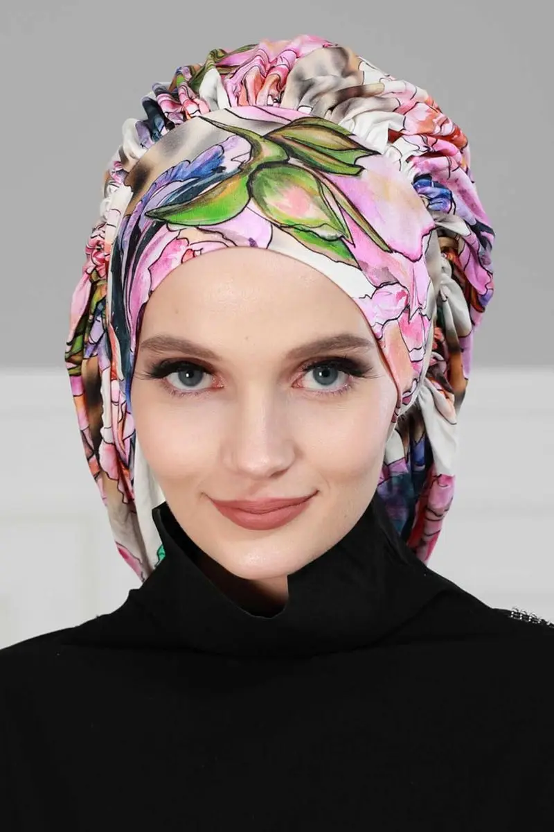 Drapierte Penye Knochen natur muster