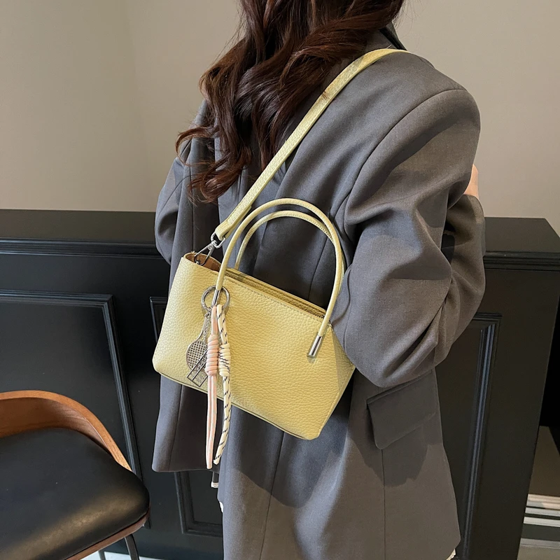 Elegant Leather Tote Bags Crossbody Shoulder Bag For Women Ladies Messenger Handbag By Luxury Brand