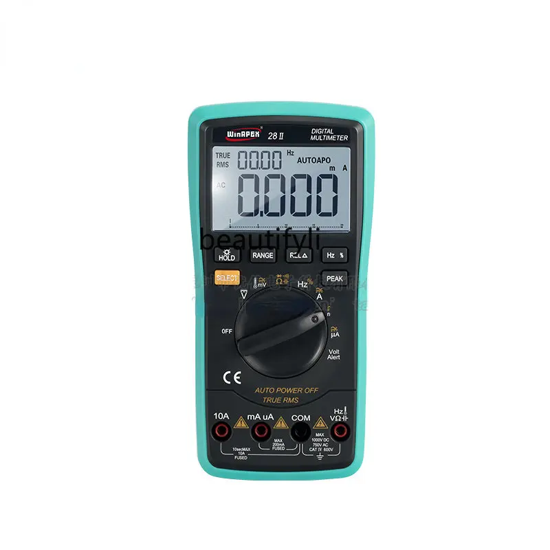 zqDigital Multimeter 28ii Measuring Tool Electrical Instrument Meter True Effective Value Automatic Range Multiple Display