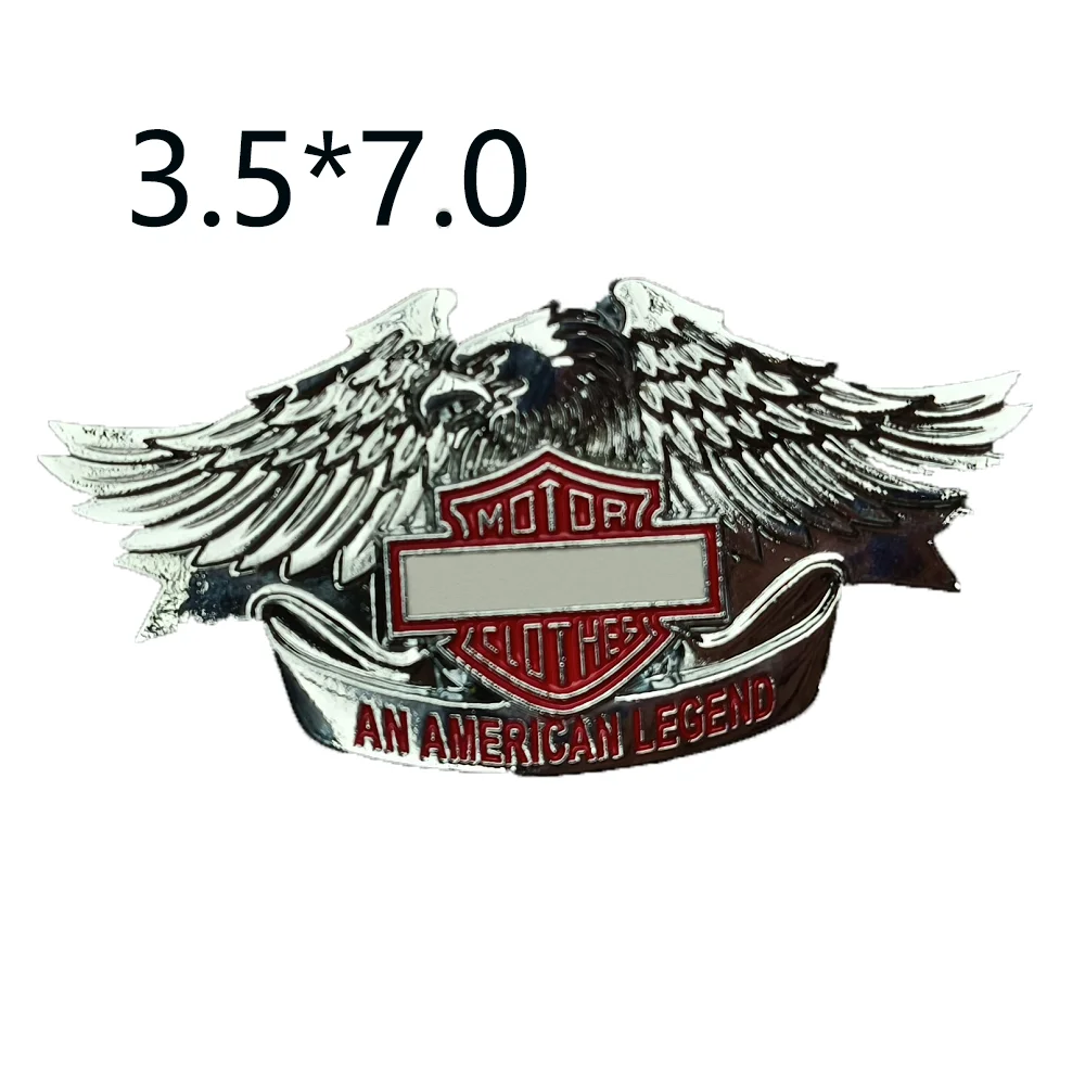 Motorcycle Logo Metal Stickers Applicable to Ornament Helmet Autocycle Tail Cap Waterproof Doodle Metal Hawk Shape Sticker