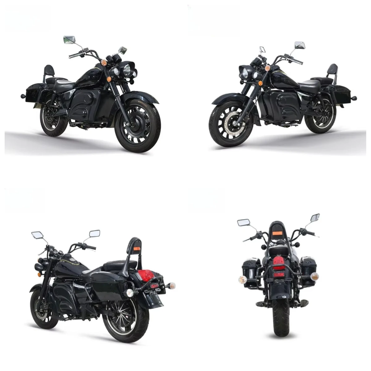 XDS Electric Motorcycle Latest Design Customizable Brand Red Blue 3000W 5000W Heavy Duty Classic Electric Motorcycles