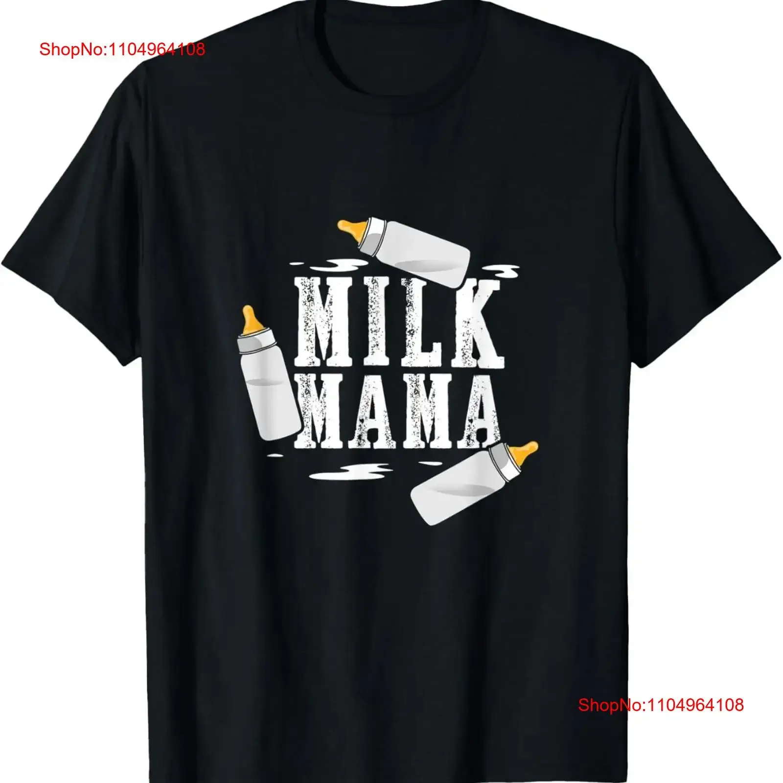 

Milk Mama Breastfeeding Like Snack Maker Maid Breast Mom T Shirt vintage Washed Slightly Breathable Stretched homme Stylish