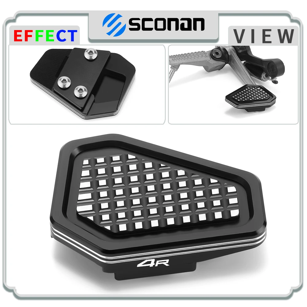 

2025 Motorcycle Accessories Foot Lever Brake Enlarge Extension Pedal Pad Decoration For ZX 4R ZX4R Ninja ZX-4R 2023 2024 2025