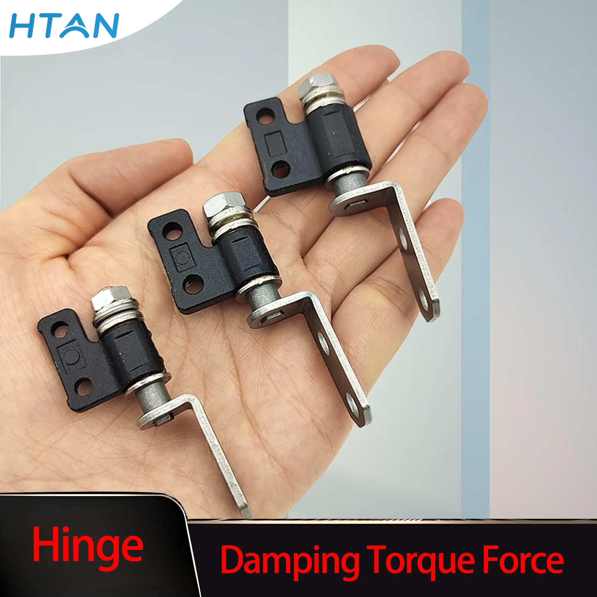 

3pcs Zinc Alloy L-Shaped Damping Hinge Shafts Industrial Strength Electrical Stop Rotation Free Support Stable Hinge Accessories