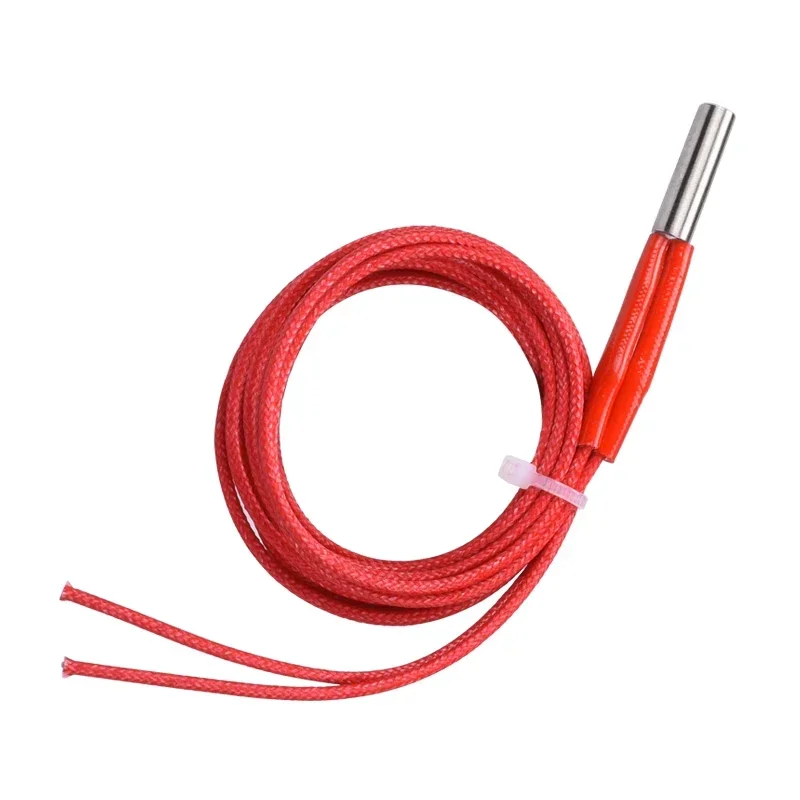 

30pcs 24V 12V 40W 30W Cartridge Heater 6x20mm Reprap Cable 100cm for J Head Hotend V6 MK8 PT100 Heat Block for 3D Printer Parts