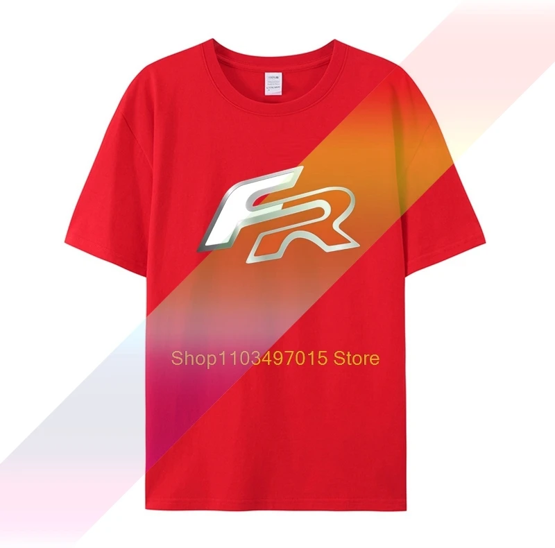 New Seat Sport FR T-shirt Leon Sport Car Logo Mens T-shirt