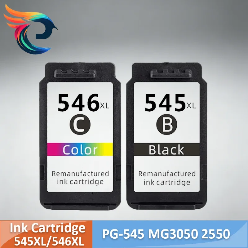 

Compatible 545XL 546XL Ink Cartridge For Canon PG-545 For Pixma MG3050 2450 2550S 2950 MX495 IP2800 IP2850 Printer