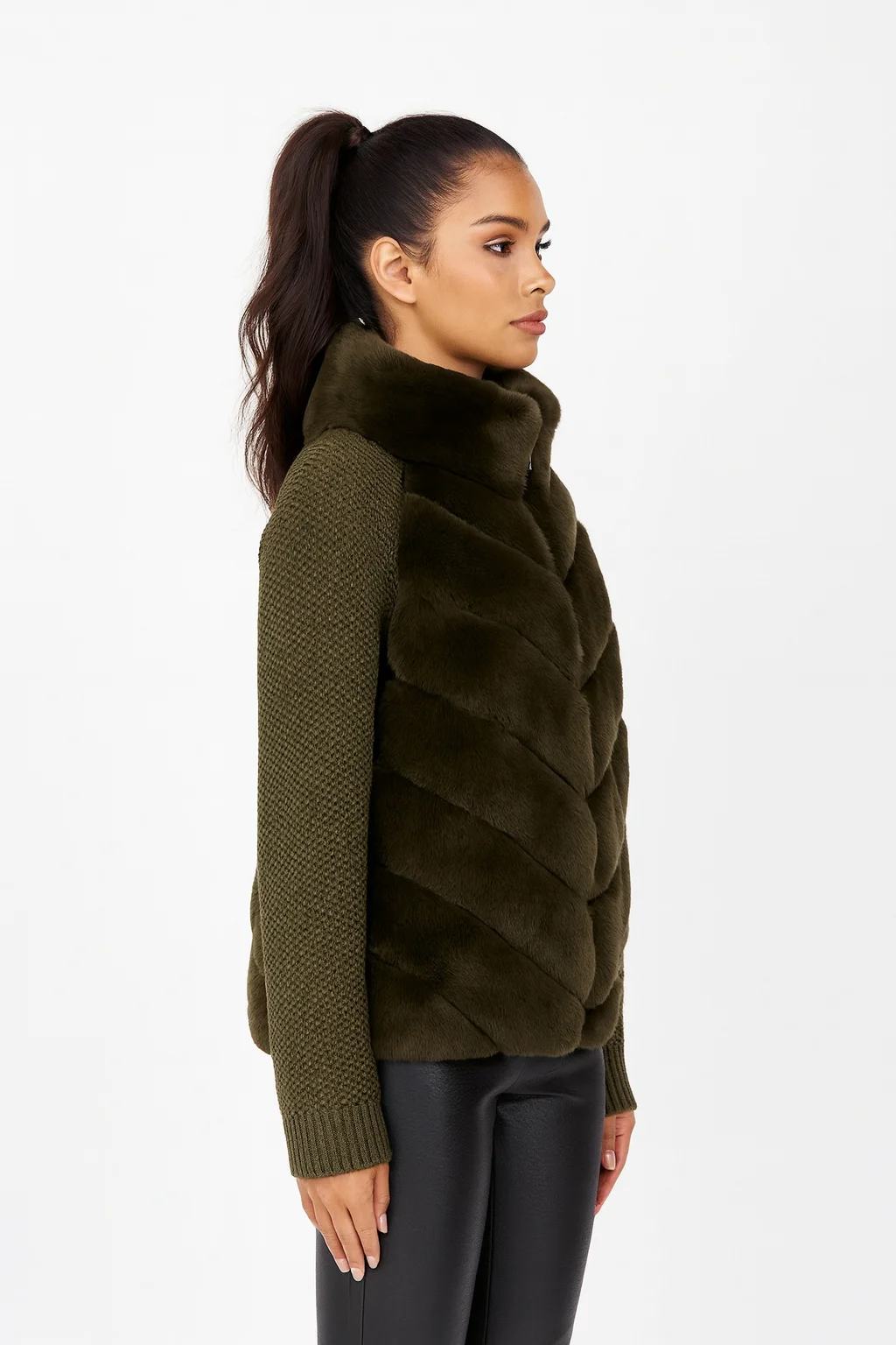 Black Friday Bestseller | Winter Rex Rabbit Fur Sweater Jacket | LAST STOCK • Lock Price | In Stock Select Sizes Only 250811