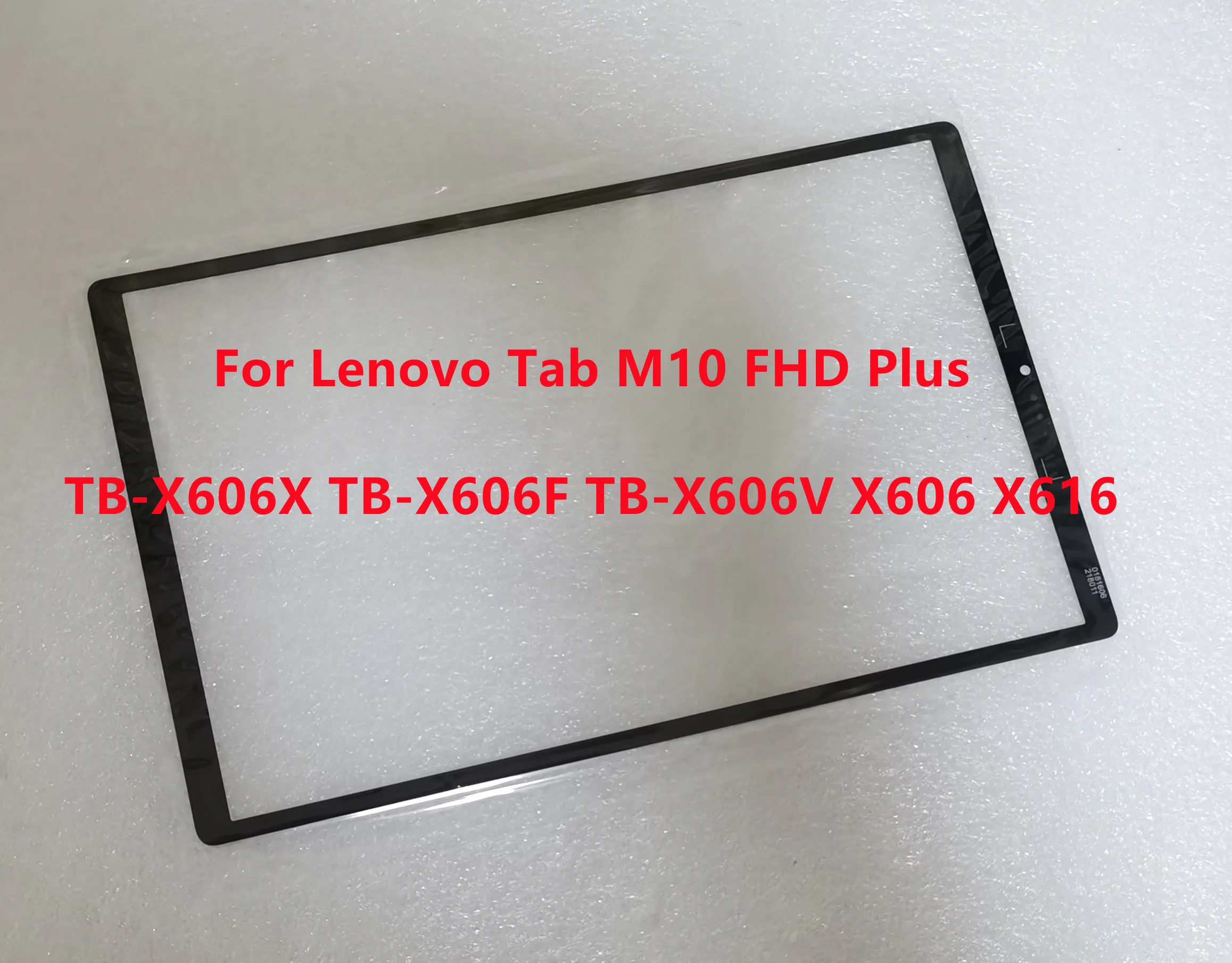 Оригинальный 10,3-дюймовый сенсорный экран для Lenovo Tab M10 FHD Plus TB-X606X X606F X606V X616 X606, передняя стеклянная панель + ламинированный тест клея OCA