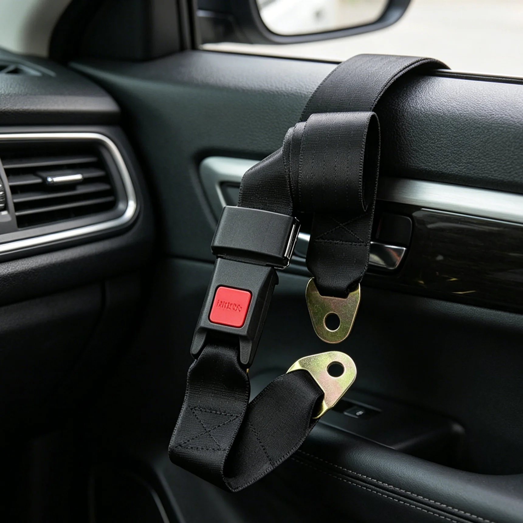Car Truck Seat Belt Lap Adjustable Two Point Safety Security Belts Universal