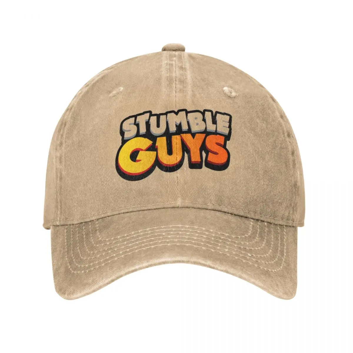 

S-Stumble Guys Fashion Baseball Caps Women Men Cap Sun Hat Adjustable Trucker Hats