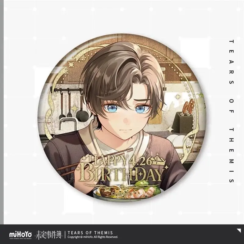 

В наличии: значок Tears Of Themis Zhinian Wishful Series, игровая атрибутика, декоративный кулон для рюкзака, подарок для фанатов на день рождения