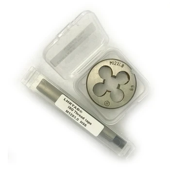 Jeu de tarauds à main métriques, tarauds et matrices à filetage fin, M6 M7 M8 M9 M10 M11 M12 M13 M14 M15 M16 M17 M18 M19 M20 M21 à M24