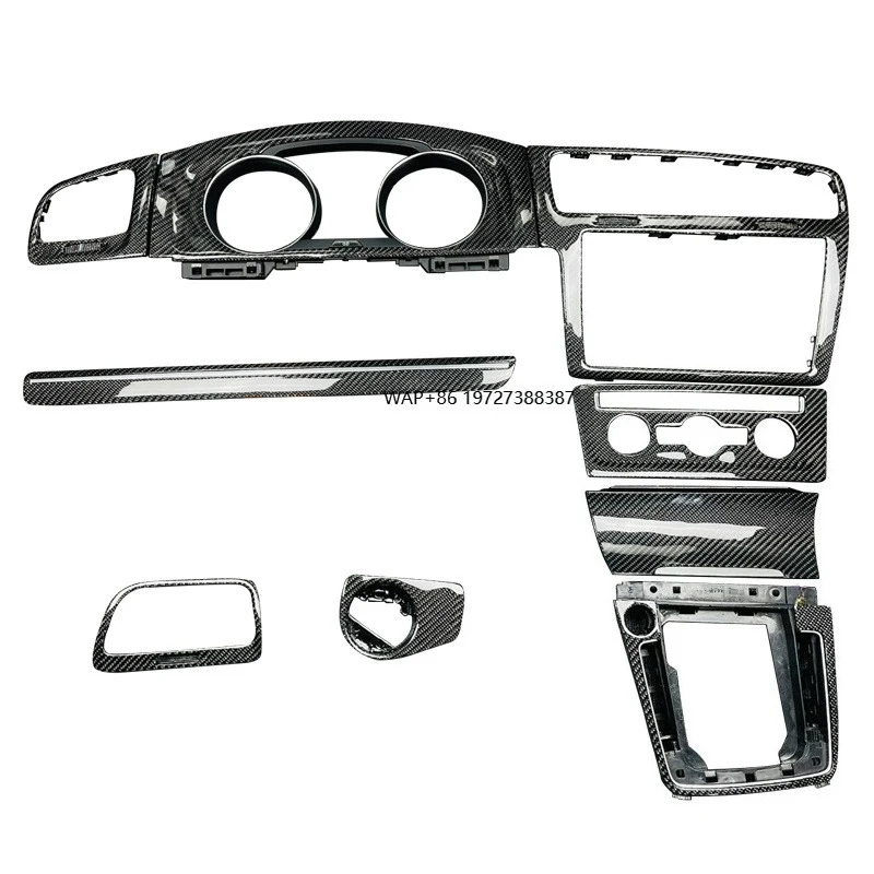 

Quality Assurance Carbon Fiber Car Interior Trim Kit for MK7 Car Model Car Interior Trim Kit