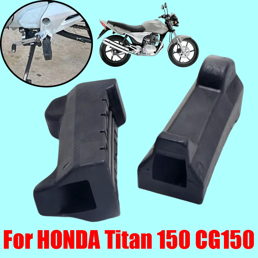 

For HONDA Titan CG 150 Sport CG150 Motorcycle Accessories Front Footrest Foot Pegs Foot Rests Rubber Pedal Driver Footpegs Cover