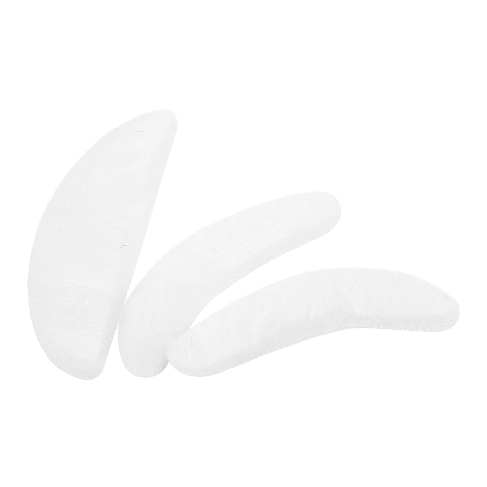 

White Beard Eyebrows Set Halloween Cosplay Props Santa Claus Costume Fake BeardsEyebrows Cloth Material Durable Flexible Fits