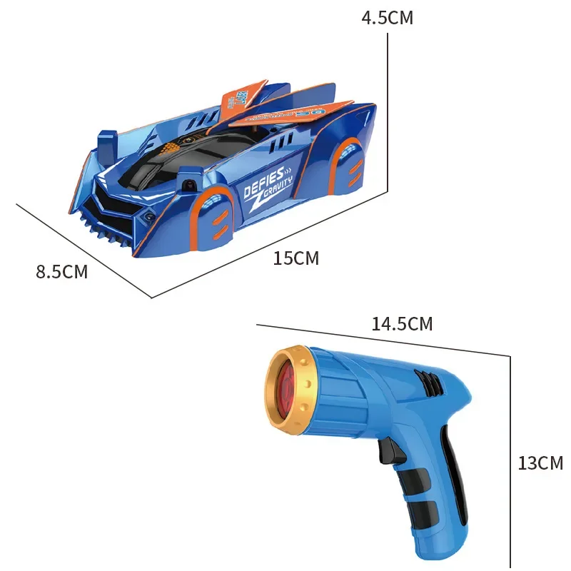 Rc Car Infrared Laser Stunt Tracking Wall Ceiling Climbing Light Remote Control Drifting Car Electric Anti-gravity Car Boy Toys view 6