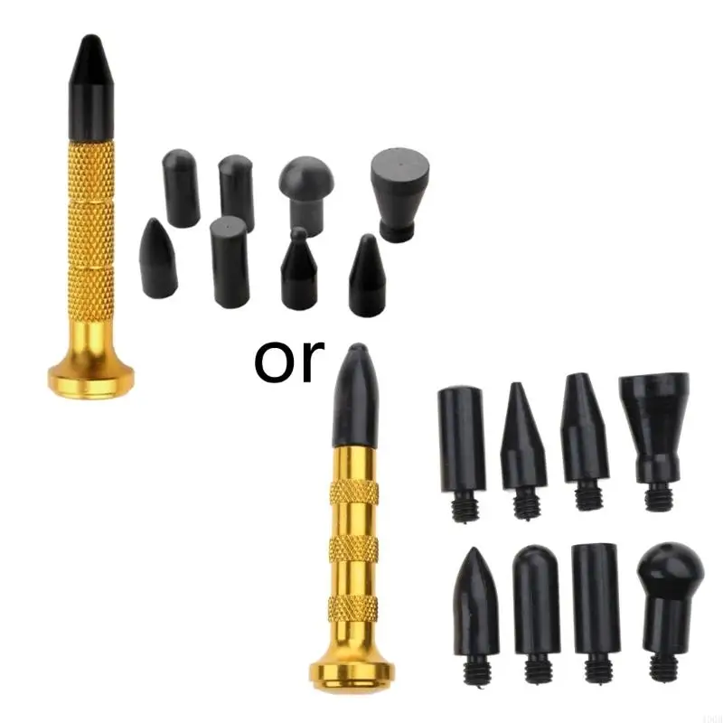 

400B Professional Car Body Dent Repair Tool Tap Down Pen with Rubber Heads Universal Hand Repair Tool for Car Refrigerator